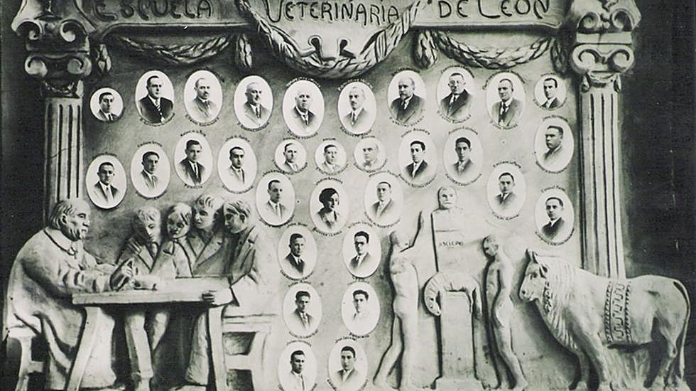 Imagen de la orla de Veterinaria. 