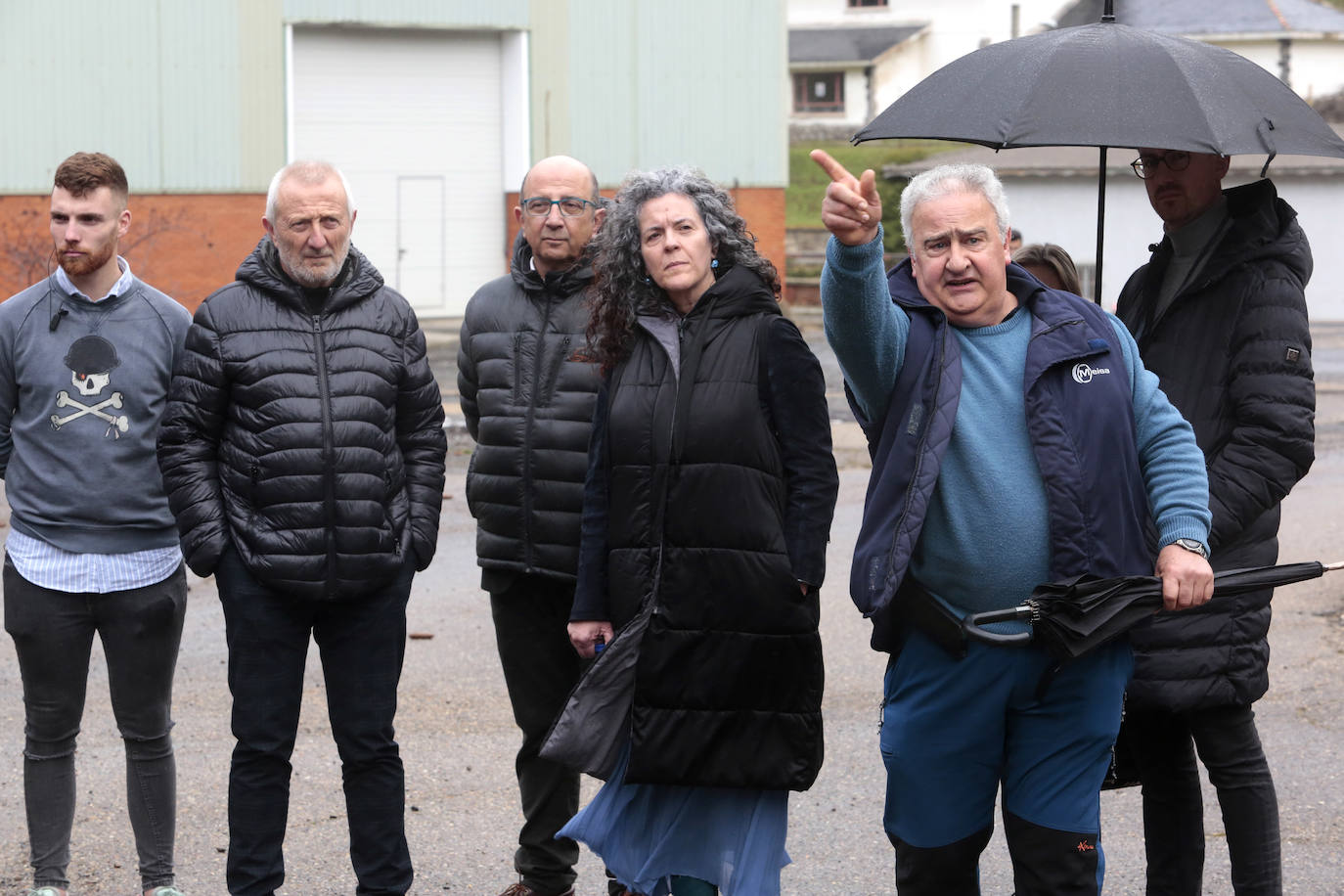 Celebración de una segunda gala minera con la visita al complejo de fábrica de la Hullera Vasco Leonesa. 