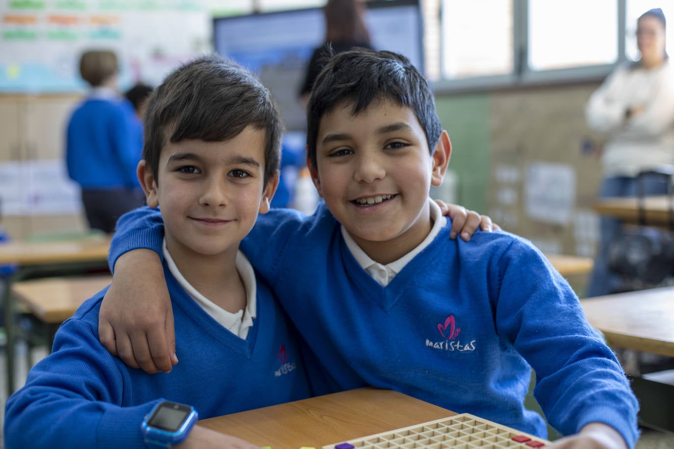 El Colegio Marista Champagnat es un centro educativo en el que se ofertan los niveles de Educación Infantil, Primaria y Secundaria (ESO).