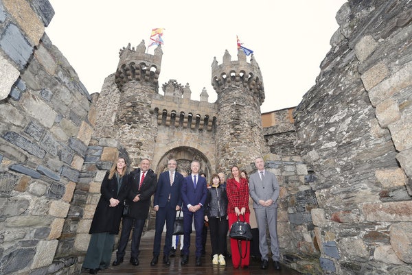 El presidente del Senado visita de Ponferrada. 