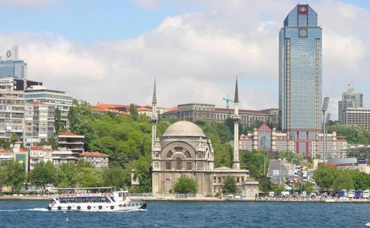 Vista de la ciudad de Estambul.