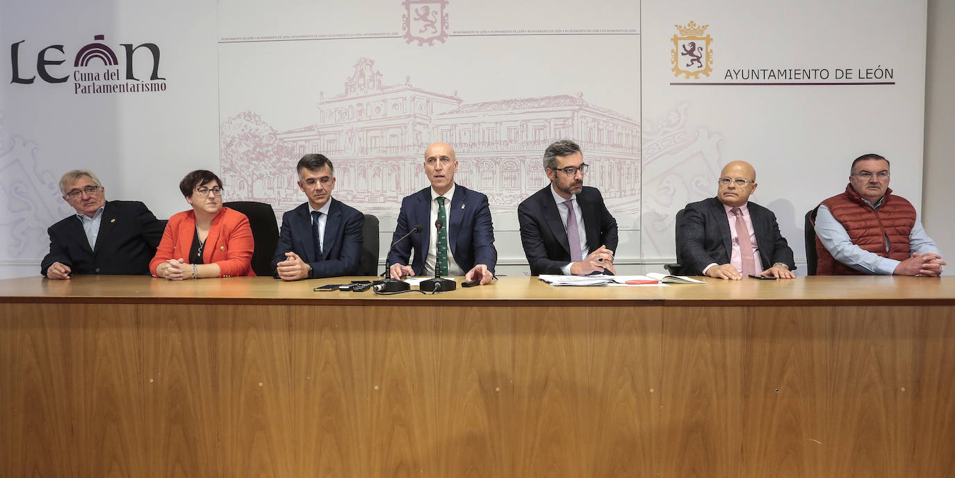 Presentación del soterramiento del cruce de La Granja en la Ronda Este y la ampliación de la Ronda Norte de León.