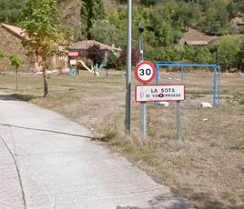 Imagen de la entrada de La Sota de Valderrueda.