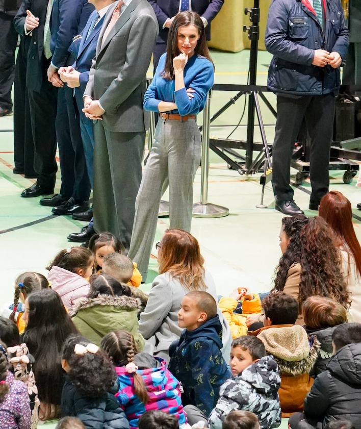 Imagen secundaria 2 - Diferentes momentos de la visita real al Gumersindo.