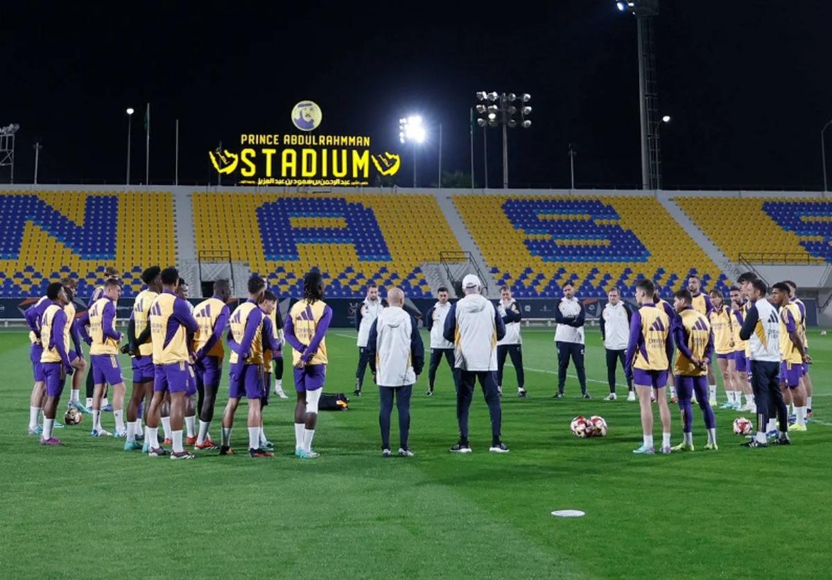 El portero leonés está concentrado con el Real Madrid para la disputa de la Supercopa de España en Arabia Saudí