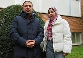 Ramzi y Needa, refugiados palestinos en León.