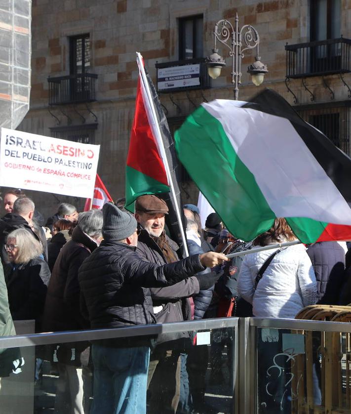 Imagen secundaria 2 - León exige un futuro para Palestina y el cese del «genocidio» que deja 23.000 muertos