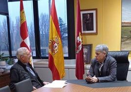 Reunión entre el alcalde y el delegado de la Junta en León.