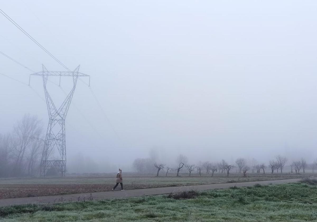 Niebla en el Bierzo.