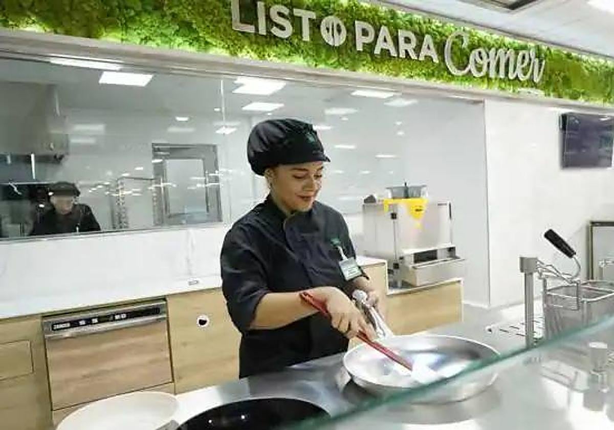 Línea de preparados para llevar en Mercadona.