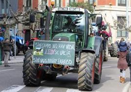 Imagen de archivo de una manifestación del campo.