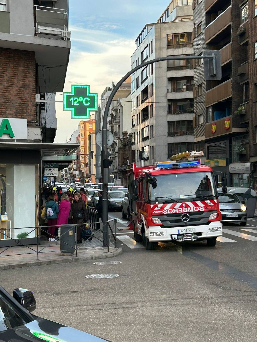 Una colilla alerta a los Bomberos de León