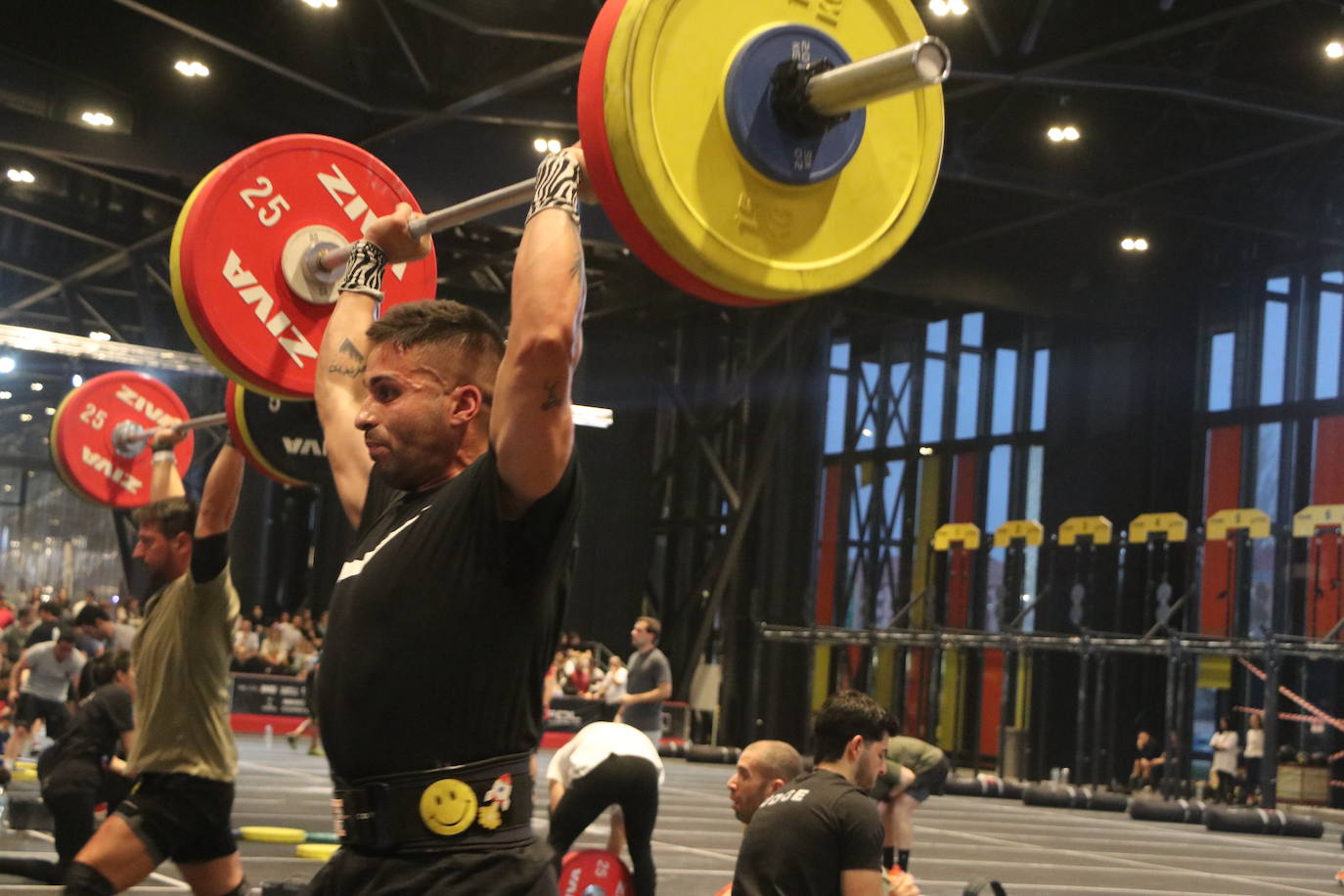 León disfruta del crossfit en el Palacio de Exposiciones