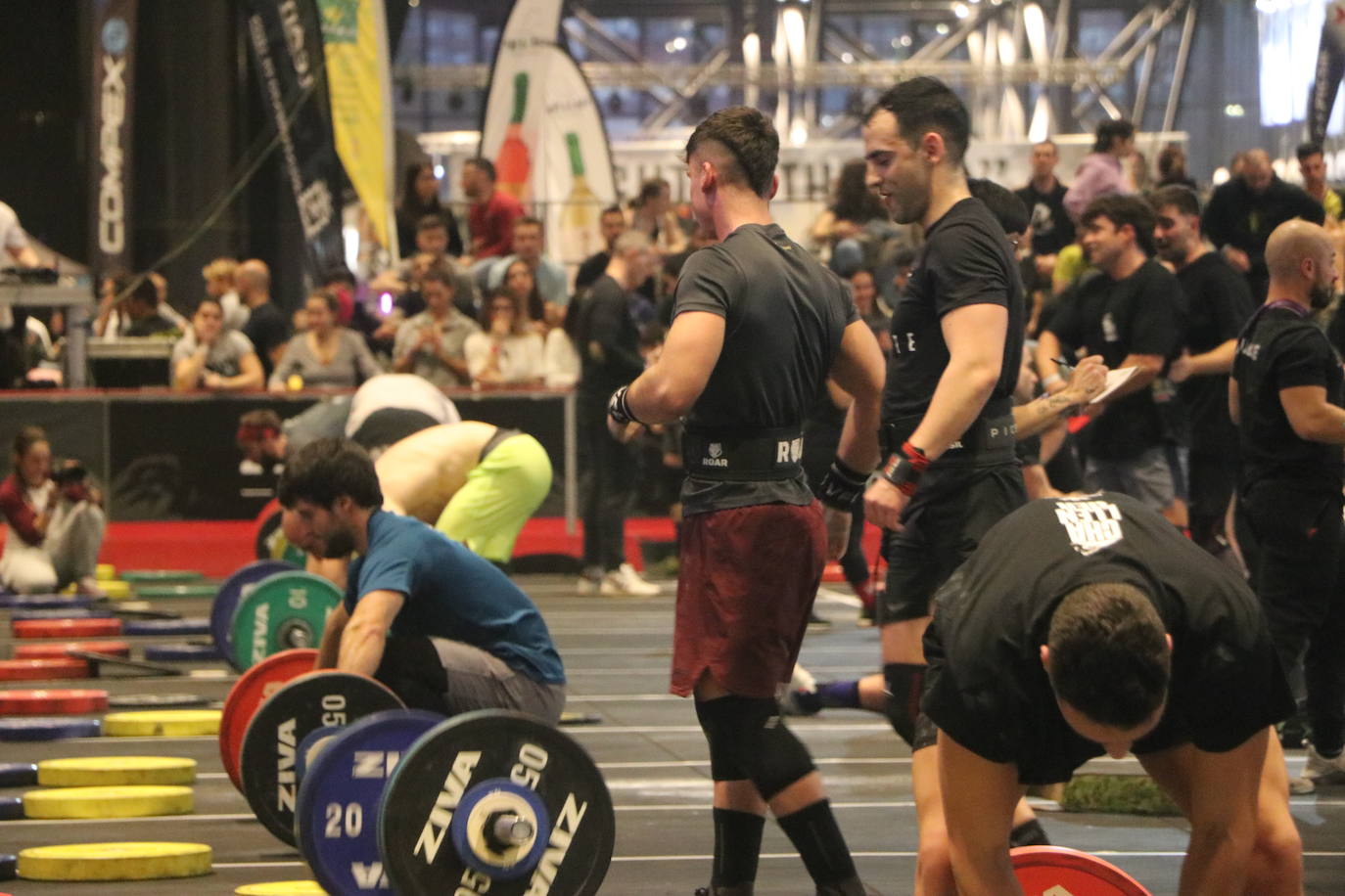 León disfruta del crossfit en el Palacio de Exposiciones