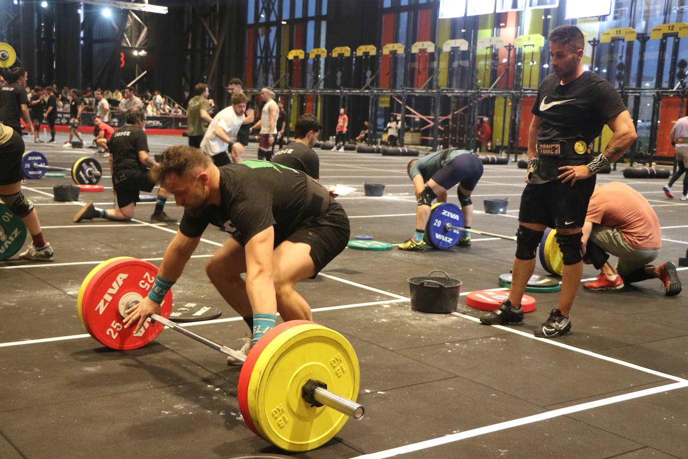 León disfruta del crossfit en el Palacio de Exposiciones