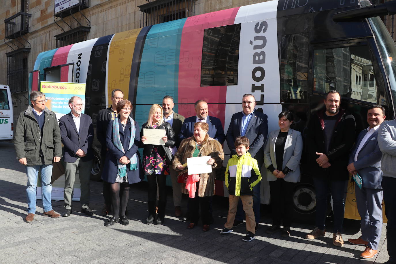 50 años del servicio de bibliobús de León