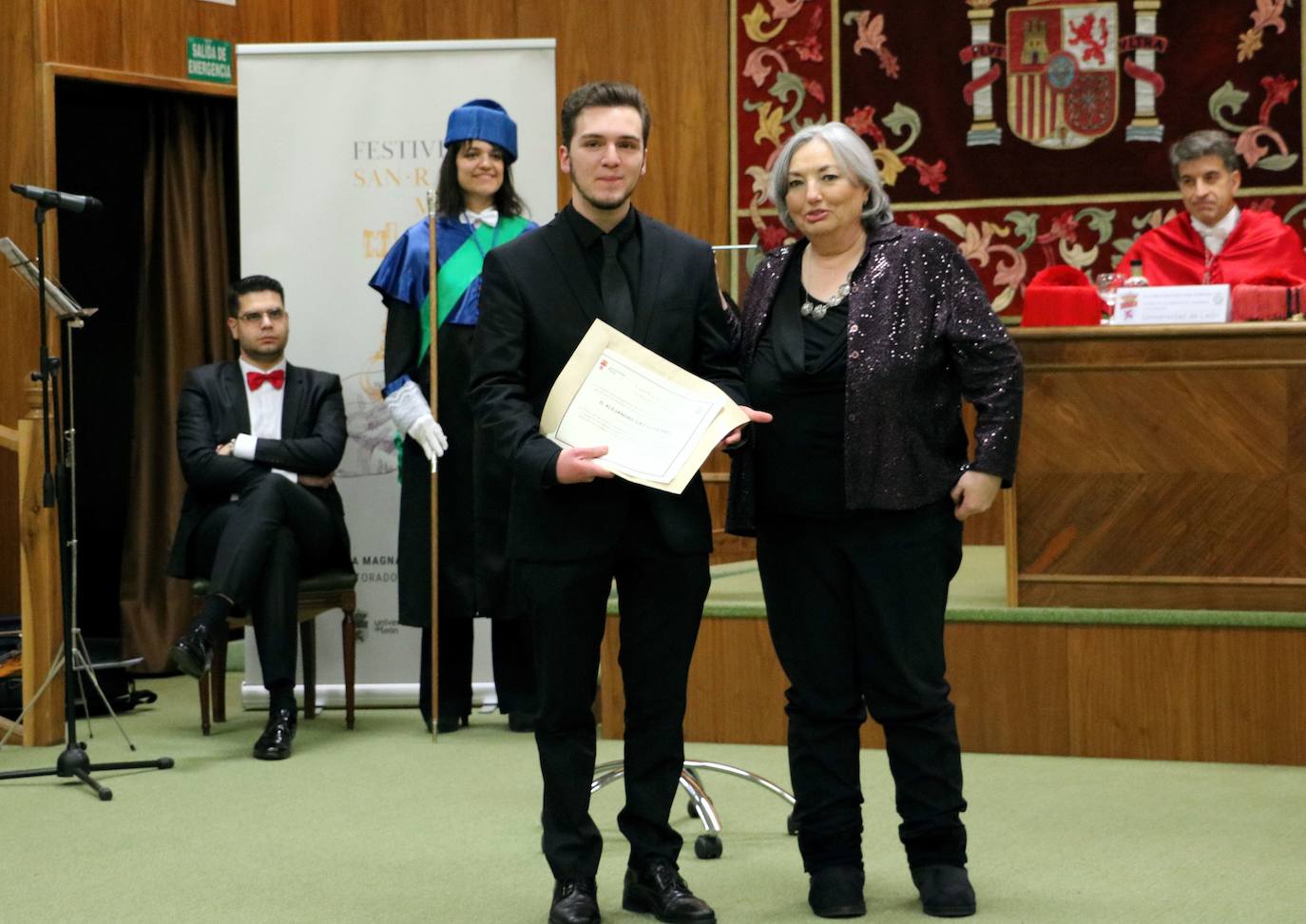 Graduación de Derecho en la Universidad de León