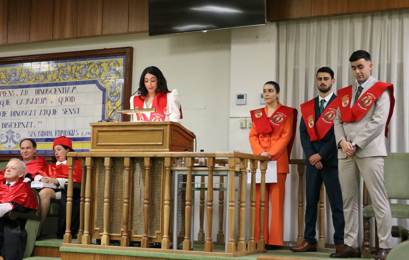 Graduación de Derecho en la Universidad de León