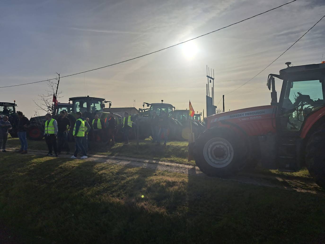 Segunda jornada de protestas del campo en León