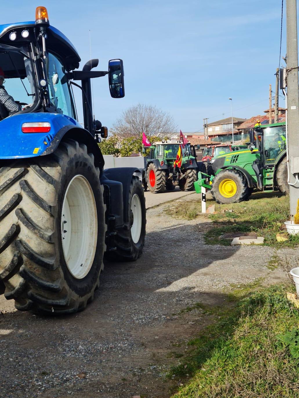 Segunda jornada de protestas del campo en León
