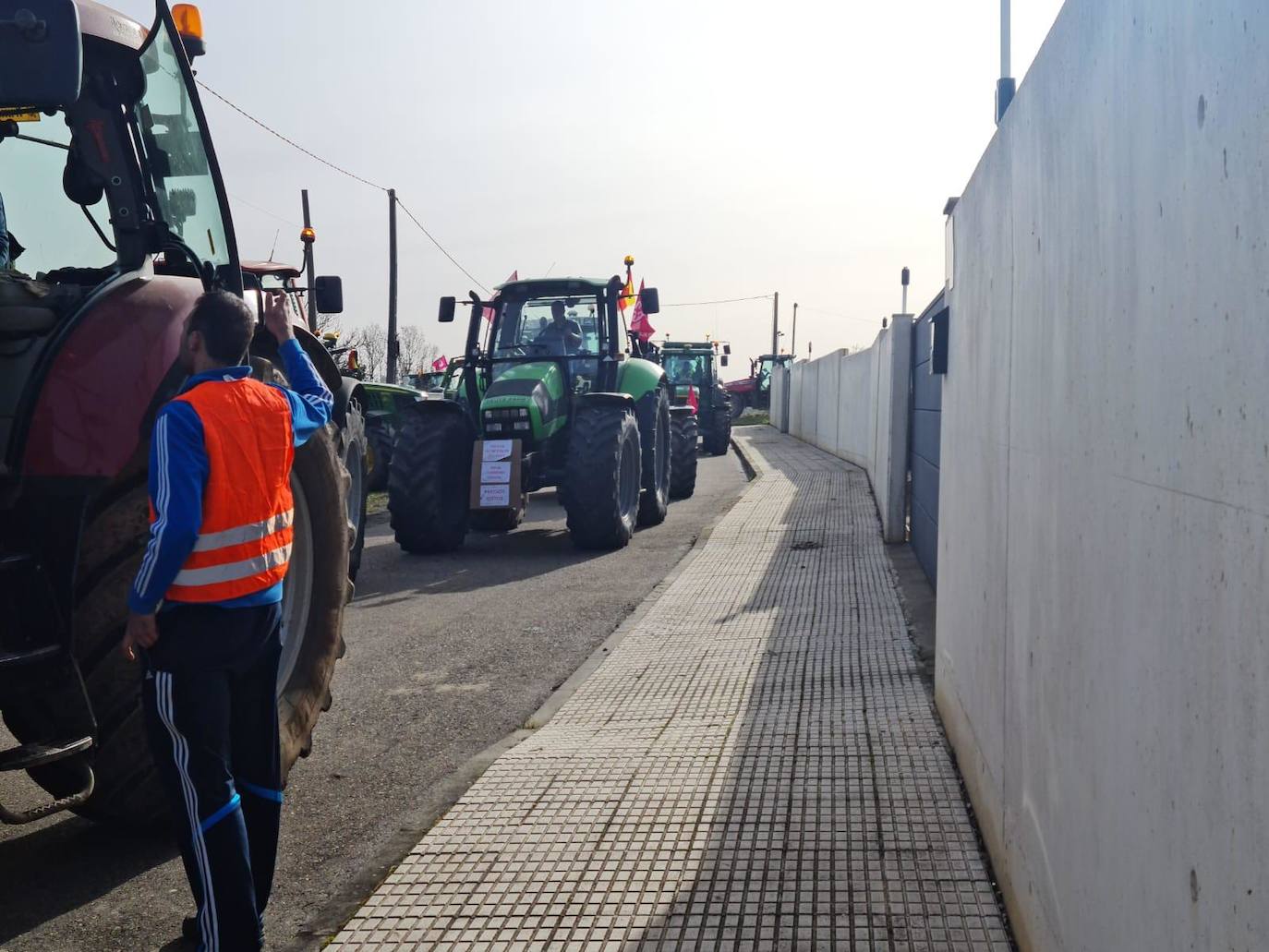 Segunda jornada de protestas del campo en León