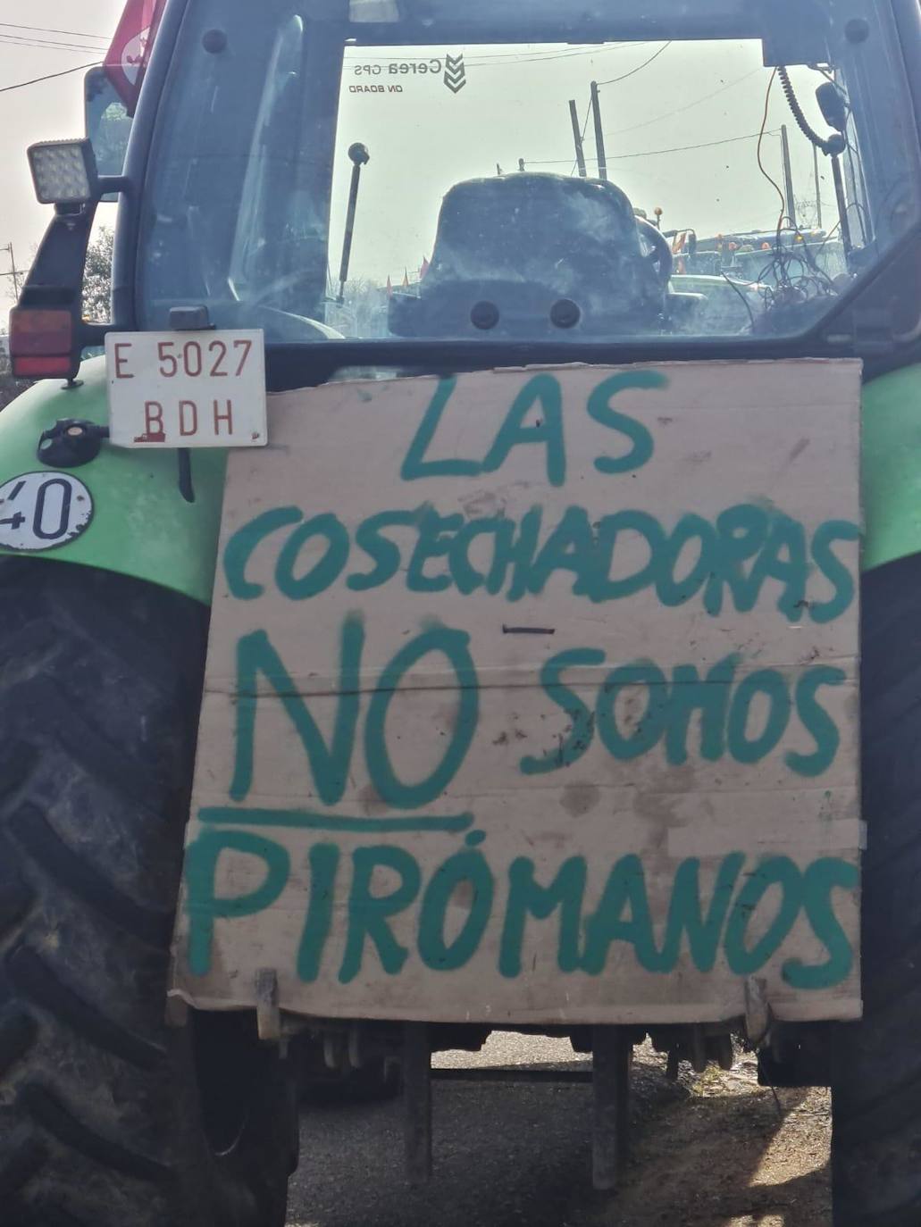 Segunda jornada de protestas del campo en León