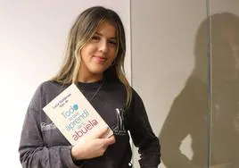 Lucía Gutiérrez, en la redacción de leonoticias.