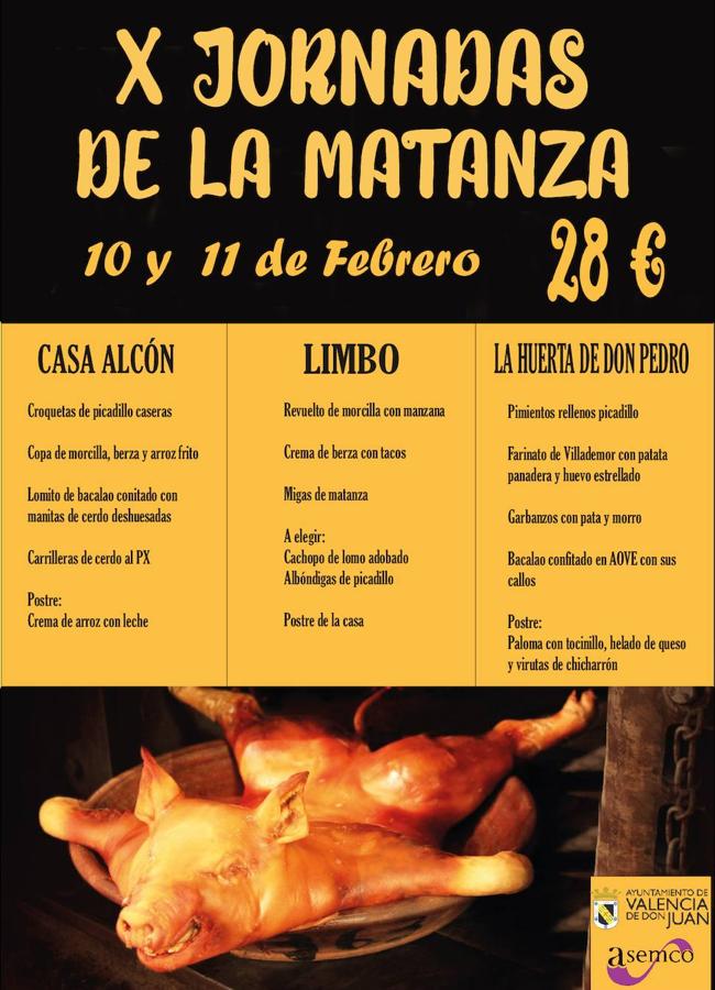 Cartel de X jornadas de la matanza