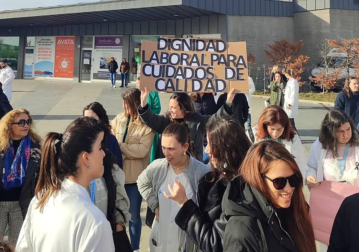 Concentración de enerfería frente al Caule.