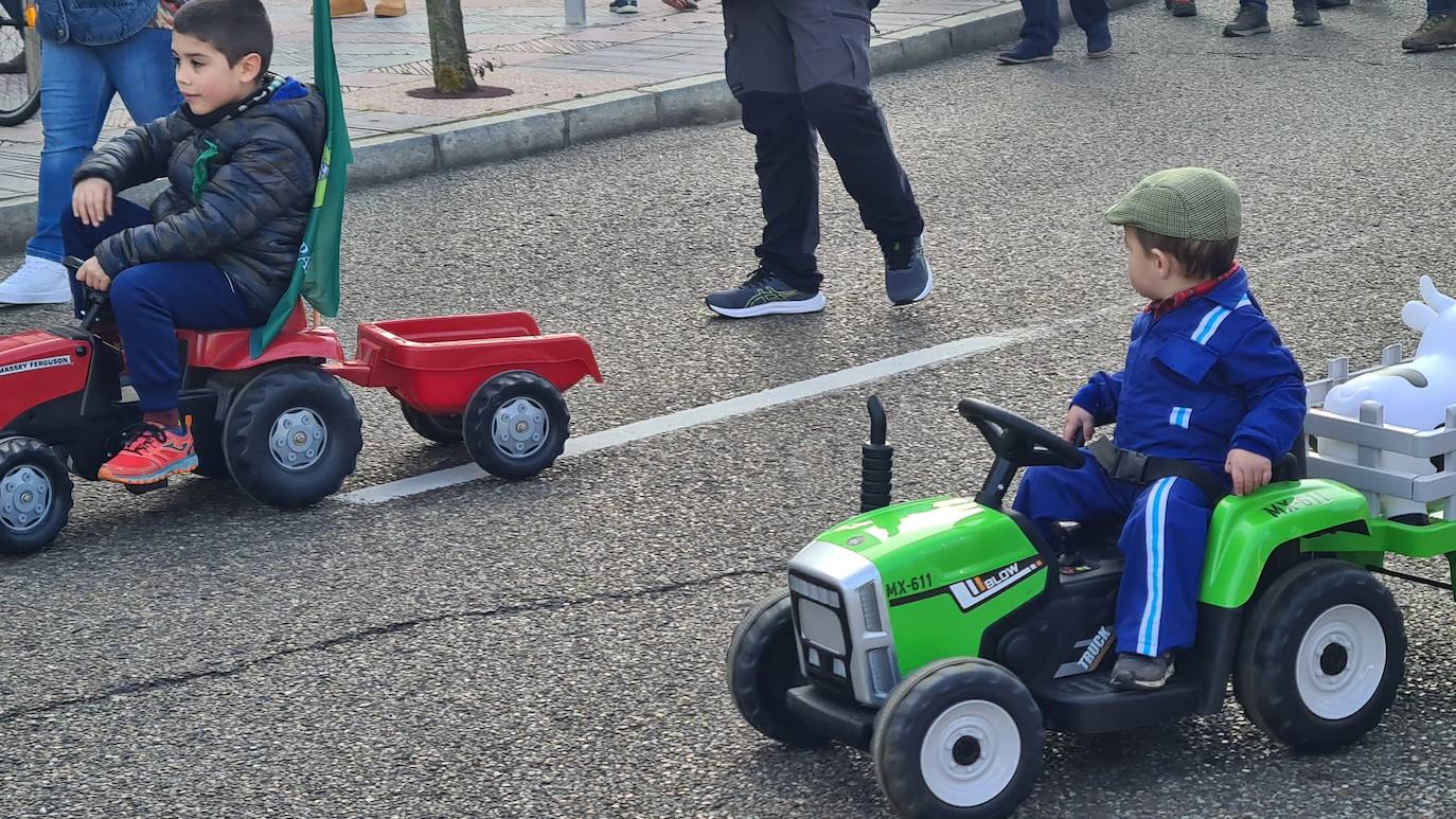 &#039;Tractorada&#039; del sector agrario en León