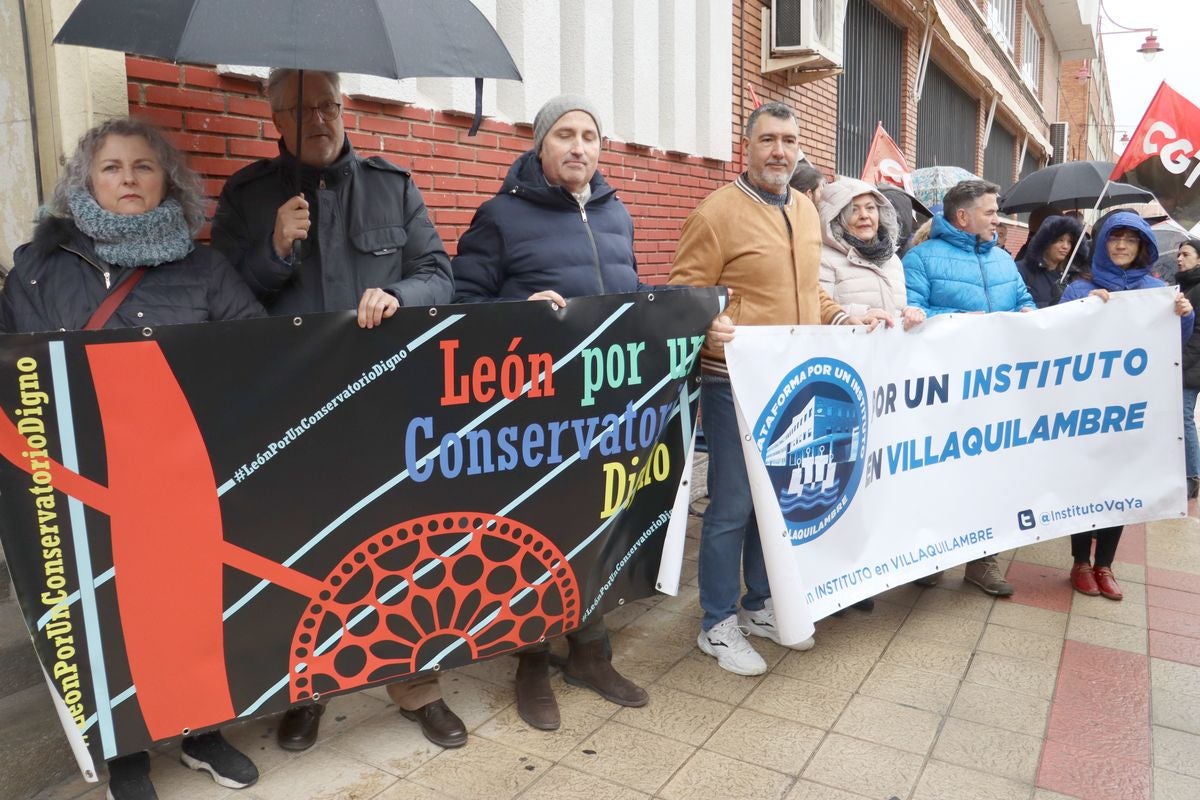 Concentración de la educación leonesa