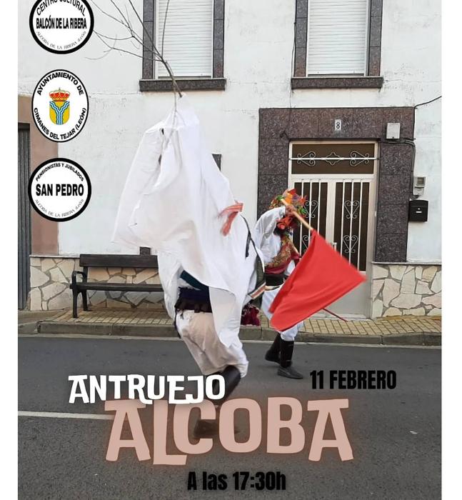 Cartel de los antruejos de Alcoba