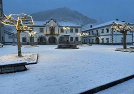 Alerta por nieve en la provincia de León.