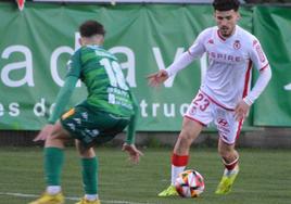 Imagen de la afición de la Cultural Leonesa en una de las visitas a domicilio.