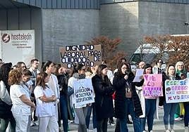 Concentración del servicio de enfermería del Caule.