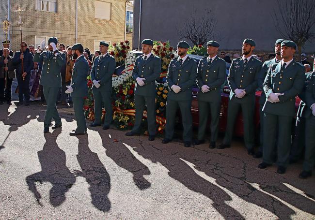 Funeral de David Pérez en Nogarejas.