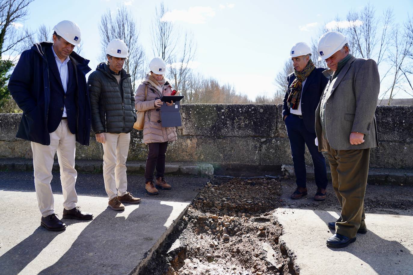 Restauración del Puente Canto de Sahagún