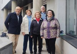 Alumnos de la Universidad de la Experiencia de León.