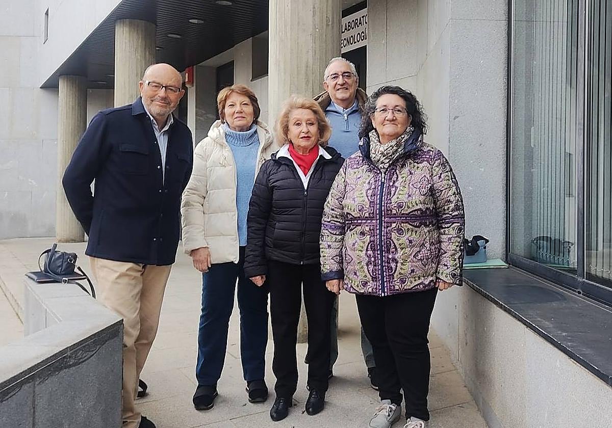 Alumnos de la Universidad de la Experiencia de León.