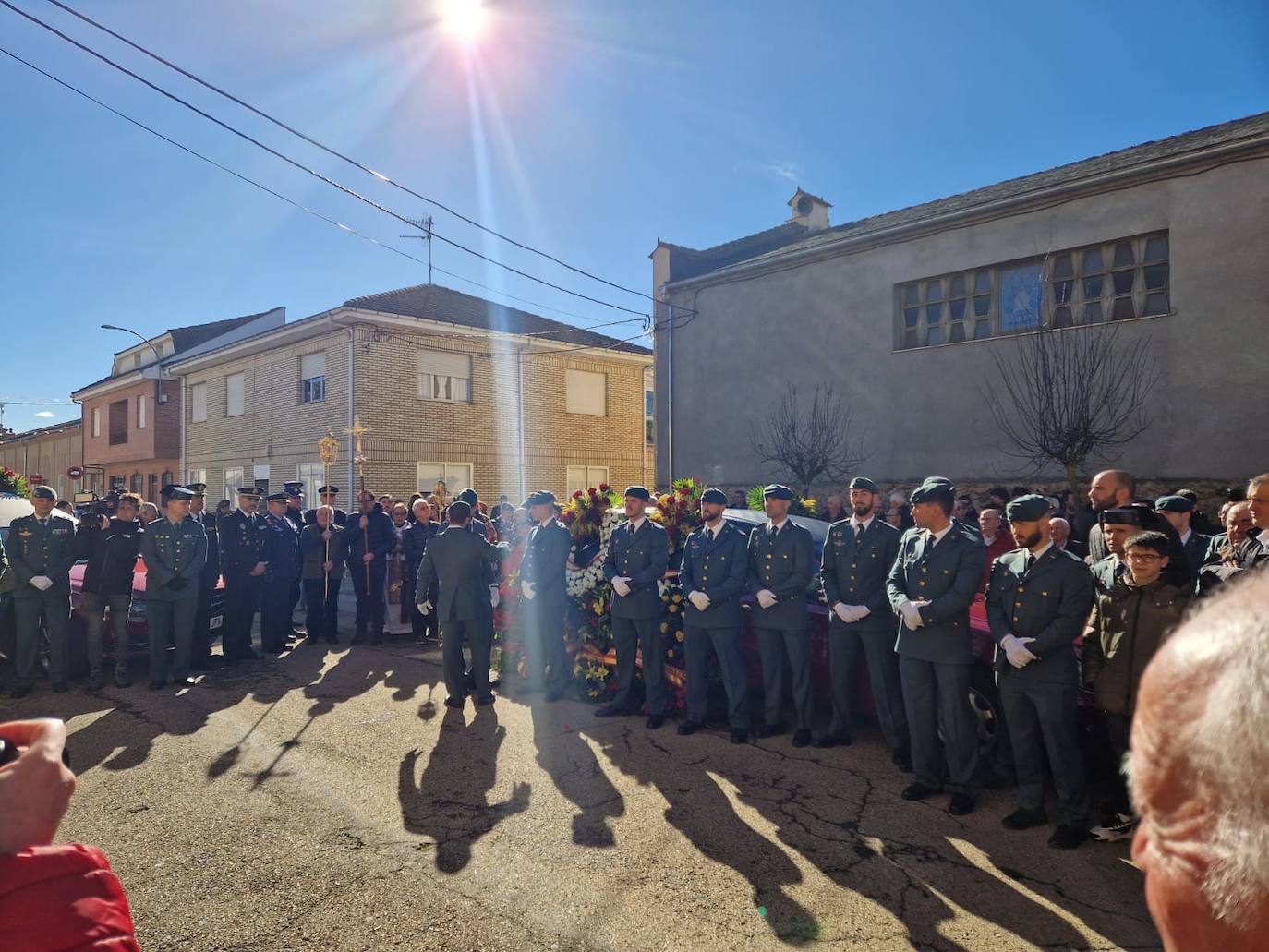 Funeral de David Pérez, el guardia civil asesinado en Barbate