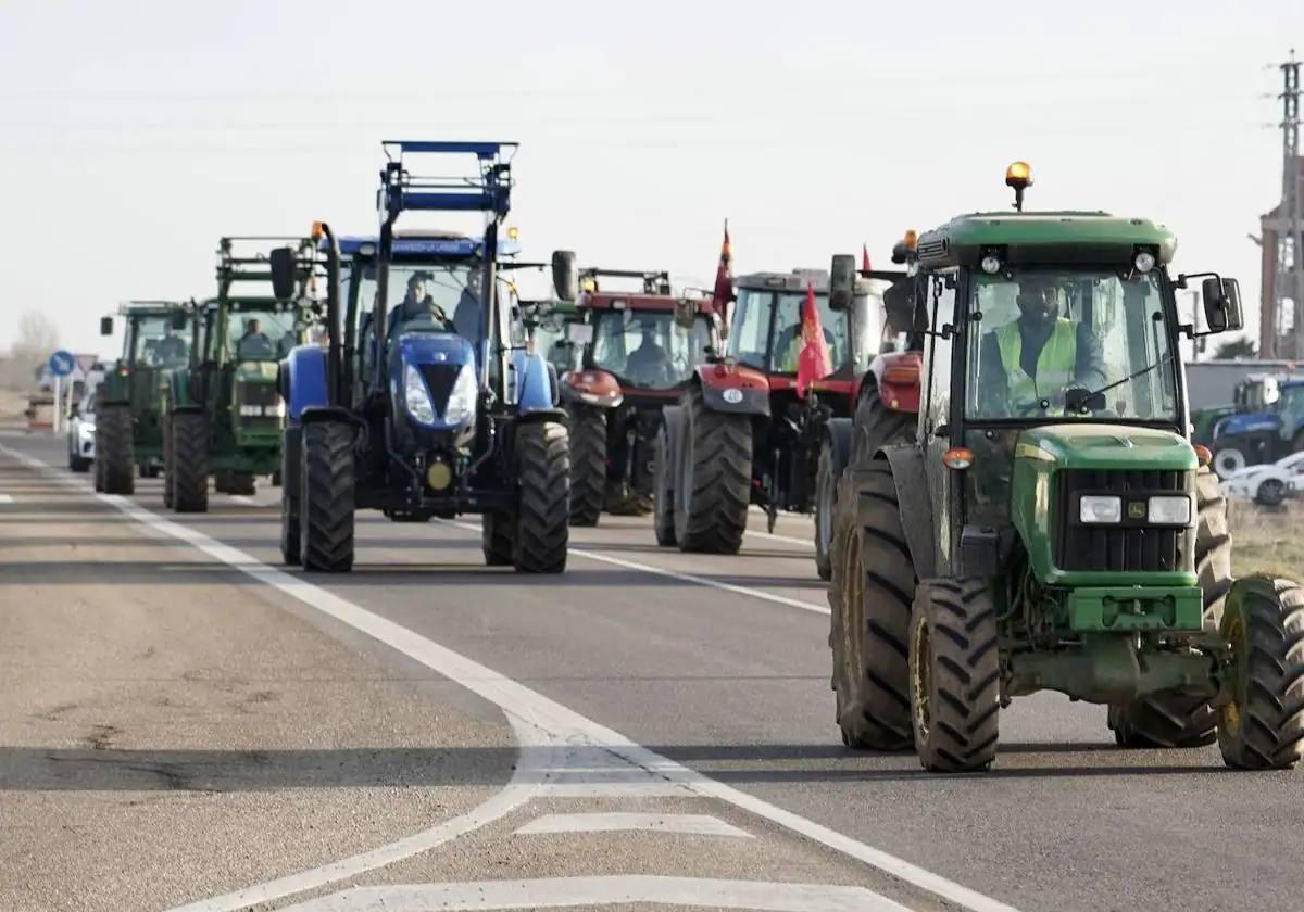 La tractorada partirá este martes desde León.