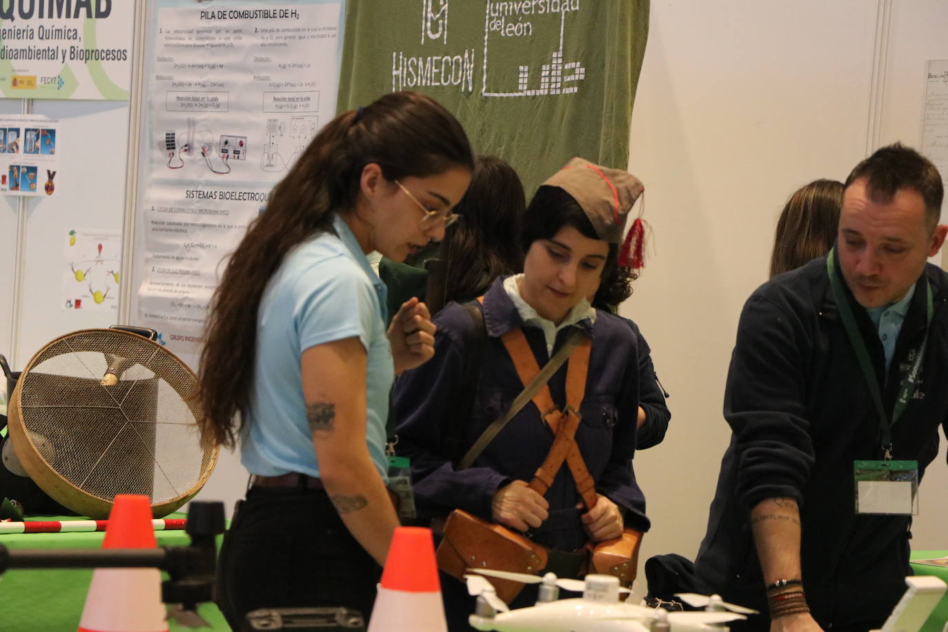 Expociencia 2024 a través de uno de los expositores