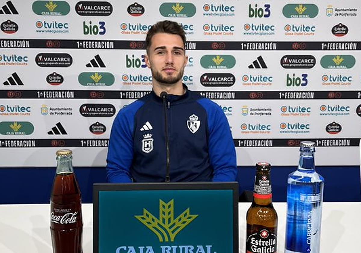 Carrique, en sala de prensa.