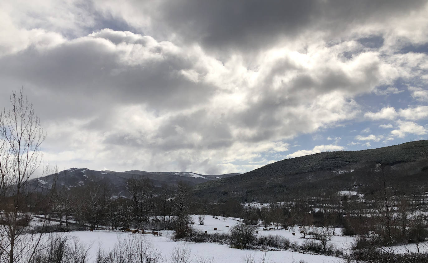 Nieve en La Vecilla.