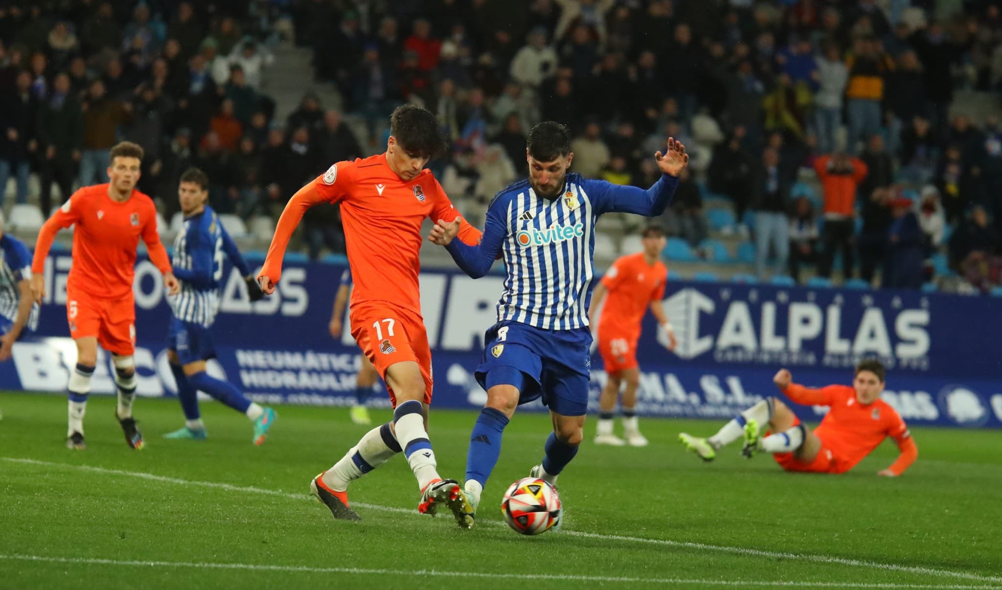 Las mejores imágenes del Ponferradina-Real Sociedad B
