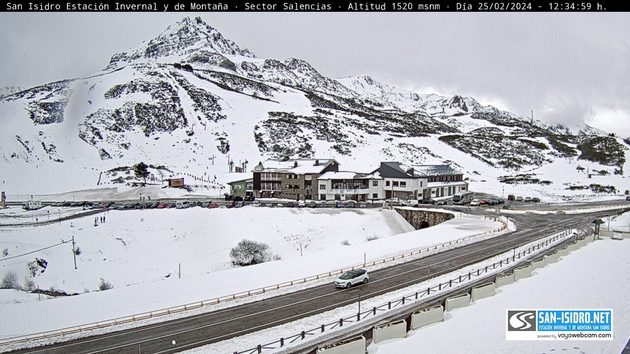 La nieve vuelve a San Isidro