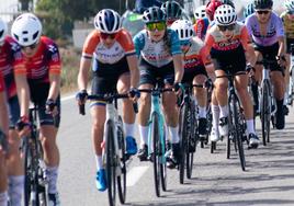 El Eneicat tuvo mucha presencia en carrera en la Clásica de Almería