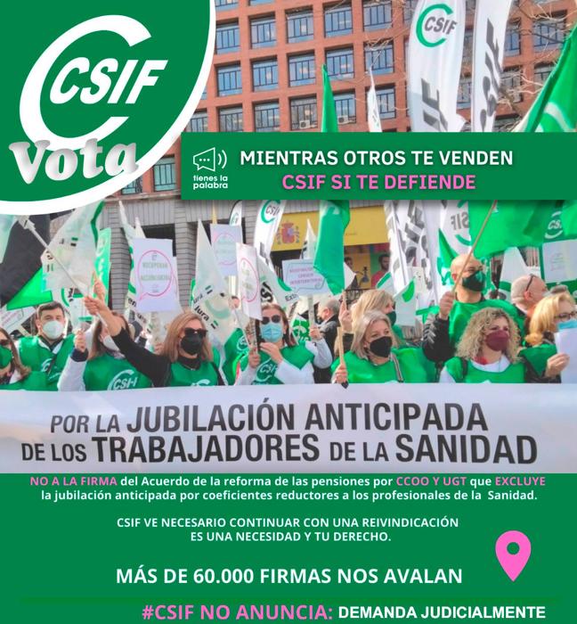 Cartel elecciones CSIF