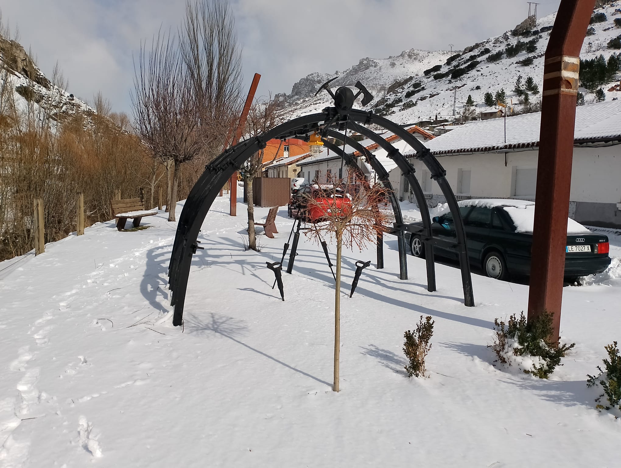Nevada en Ciñera de Gordón