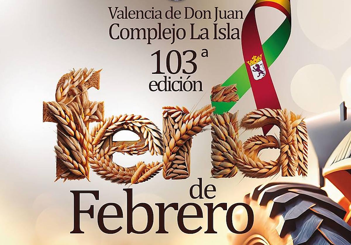 Cartel Feria de Febrero de Valencia de Don Juan